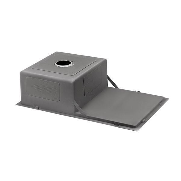 Мийка для кухні інтегрована Lidz Handmade H7844 (LDH7844LBRU35388) Brushed Steel 3,0/0,8 мм LDH7844LBRU35388 фото