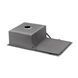 Мийка для кухні інтегрована Lidz Handmade H7844 (LDH7844LBRU35388) Brushed Steel 3,0/0,8 мм LDH7844LBRU35388 фото 4