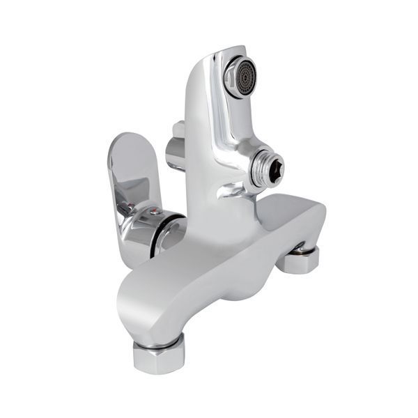 Змішувач для ванни Lidz Wieza 006 (з душовим гарнітуром) (k35) LDWIE006CRM45410 Chrome LDWIE006CRM45410 фото