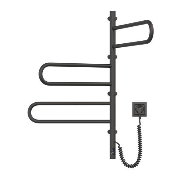 Полотенцесушитель Fouette 480х800 Sensor с таймером, чёрный муар 12-212033-4880 фото