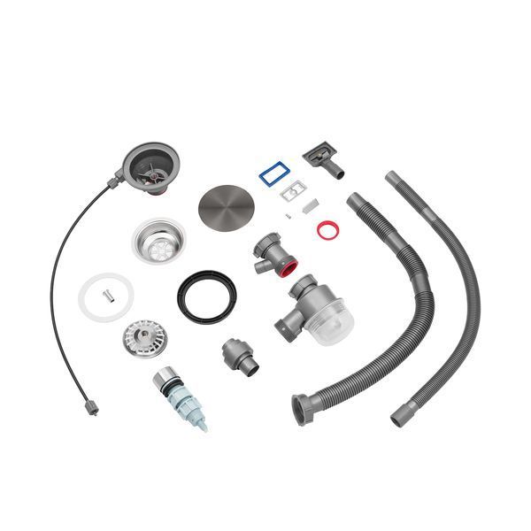 Кухонна мийка Kroner KRP Schwarze - SET7546ARTHM PVD (3.0/0.8 мм) CV033375 фото