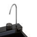 Кухонна мийка Kroner KRP Schwarze - SET7546ARTHM PVD (3.0/0.8 мм) CV033375 фото 12