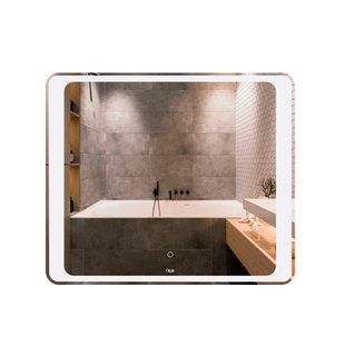 Дзеркало Qtap Leo 800х700 з LED-підсвічуванням Touch, димер, рег. яскравості QT117814187080W QT117814187080W фото