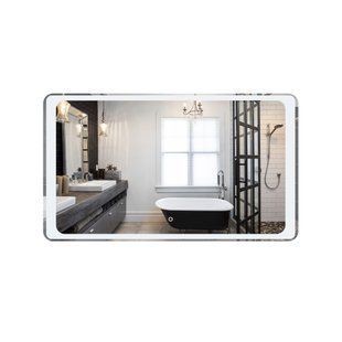 Дзеркало Qtap Leo 1200х700 з LED-підсвічуванням Touch, димер, рег. яскравості QT1178141870120W QT1178141870120W фото