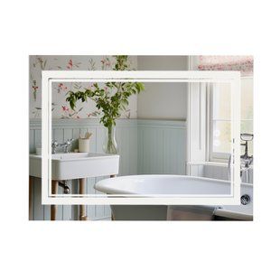 Дзеркало Qtap Cardinal 1000х700 з LED-підсвічуванням Touch, з антизапотіванням, з димером, рег. темп. кольору (3000-6500K) QT0478C10070 QT0478C10070 фото