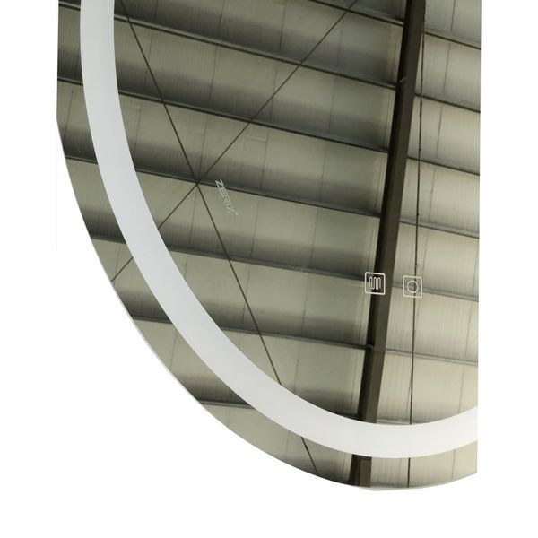 Дзеркало у ванну Zerix Fusion MV-01 60x80 з LED-підсвіткою, сенсор, антизапотівання, диммер (ZX6068) ZX6068 фото