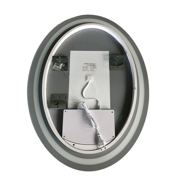 Дзеркало у ванну Zerix Fusion MV-01 60x80 з LED-підсвіткою, сенсор, антизапотівання, диммер (ZX6068) ZX6068 фото