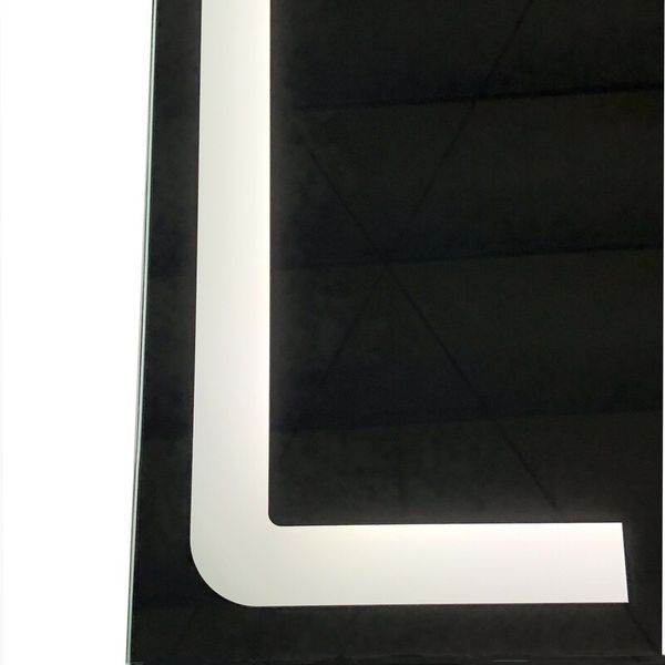 Дзеркало у ванну Zerix Prime MR-02 60x80 з LED-підсвіткою, сенсор, антизапотівання, диммер (ZX6051) ZX6051 фото