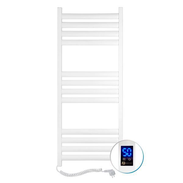 Рушникосушка Ellipse 500х1200 Sensor лівобічна з таймером, білий оксамит 12-845153-5012 фото