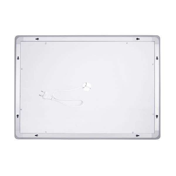 Зеркало для ванной Kroner Spiegel HR2 - 8060 прямоугольное 80x60 см с LED-подсветкой и антизапотеванием CV030033 фото