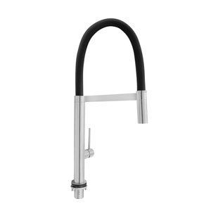 Змішувач для кухні Qtap Katuska з гнучким виливом QTKTS91103AN Brushed Nickel PVD QTKTS91103AN фото