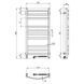 Рушникосушка електрична Navin Avalon 480х1000 Sensor права, чорний муар 12-203053-4810 фото 8