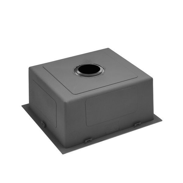 Кухонна мийка Kroner KRP Schwarze - 4843HM PVD (3.0/1.0 мм) CV022792 фото