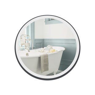 Дзеркало Qtap Robin R600 з LED-підсвічуванням Touch, з антизапотіванням, з димером, рег. темп. кольору (3000-6500K) QT13786501B QT13786501B фото