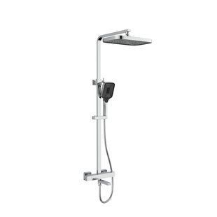 Душевая система универсальная Qtap Swan Cascada термостатическая на три потребителя (с изливом) QTSWA112CRM45902 Chrome QTSWA112CRM45902 фото