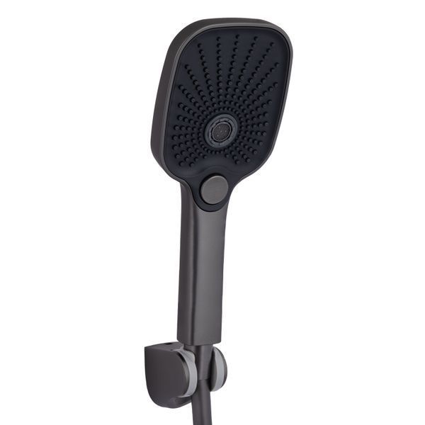 Змішувач для ванни Qtap Gemini (з душовим гарнітуром) QTGEM259GMB45684 Gunmetal Black PVD QTGEM259GMB45684 фото