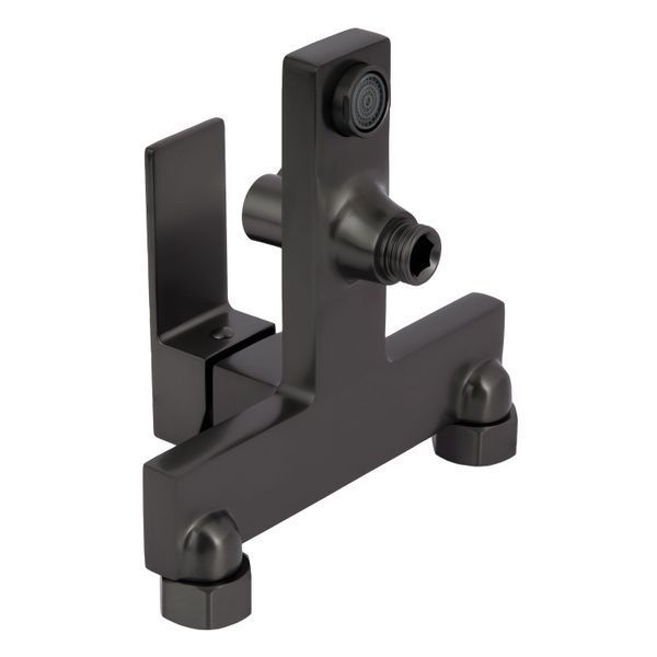 Змішувач для ванни Qtap Gemini (з душовим гарнітуром) QTGEM259GMB45684 Gunmetal Black PVD QTGEM259GMB45684 фото