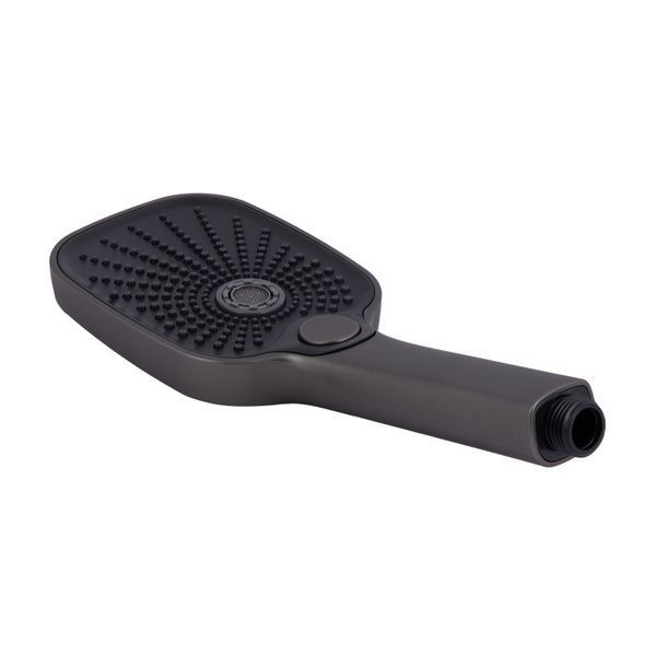 Змішувач для ванни Qtap Gemini (з душовим гарнітуром) QTGEM259GMB45684 Gunmetal Black PVD QTGEM259GMB45684 фото