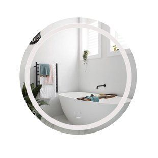 Дзеркало Lidz Aria R800 з LED-підсвічуванням Touch, з антизапотіванням, з димером, рег. яскравості LD78LR800 LD78LR800 фото