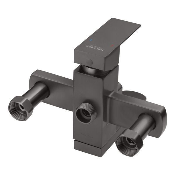 Набір 3 в 1 для ванної кімнати Kroner Edelstahl Kubus PVD063 SS12548 фото
