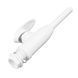 Білий пластиковий змішувач для кухні Plamix Cezar-011-B White (з підводкою SET) PM0667 фото 3