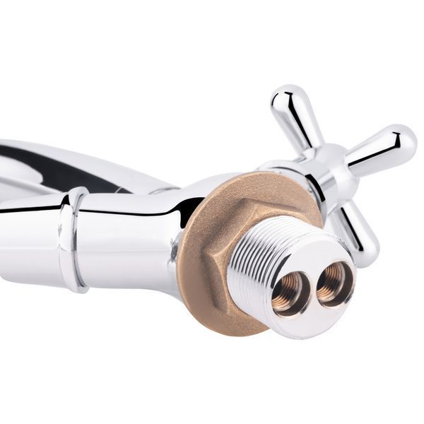 Змішувач для кухні Lidz Dominox 273F двохвентильний LDDOM273FCRM35539 Chrome LDDOM273FCRM35539 фото