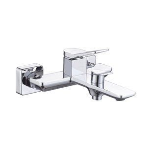 Змішувач для ванни Qtap Presto (з душовим гарнітуром) QTPRE259CRM45574 Chrome QTPRE259CRM45574 фото