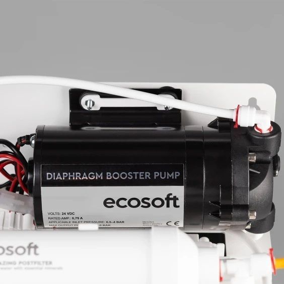 Система зворотного осмосу Ecosoft Standard PRO з насосом (для низького тиску) + мінералізація MO550MPECOSTD фото