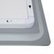Дзеркало Qtap Mideya 1000х600 з LED-підсвічуванням Touch, з антизапотіванням, з годинником, димером, рег. яскравості QT2078NCF10060W QT2078NCF10060W фото 8