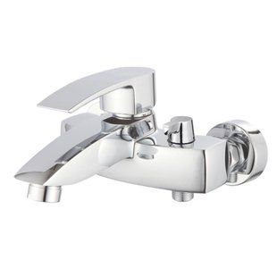 Змішувач для ванни Qtap Swan Eco (з душовим гарнітуром) QTSWA259CRM45534 Chrome QTSWA259CRM45534 фото