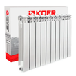 Біметалевий радіатор опалення KOER GRAND 500/100 (KR5145) Чехія KR5145 фото