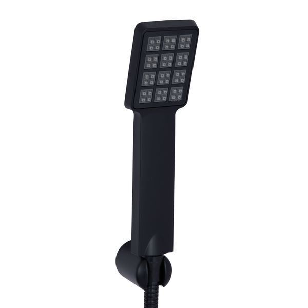 Змішувач для ванни Lidz Wawel 006 (з душовим гарнітуром) (k35) LDWAW006BLA45393 Black LDWAW006BLA45393 фото
